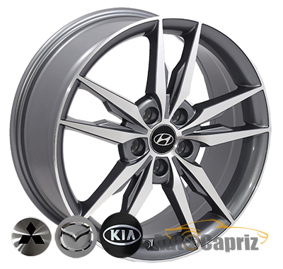Диски Replica Mazda BK862 GP R18 W7.5 PCD5x114.3 ET40 DIA67.1   